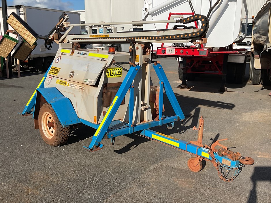 <p>2023 Briteforce Single Light Tower Trailer</p>