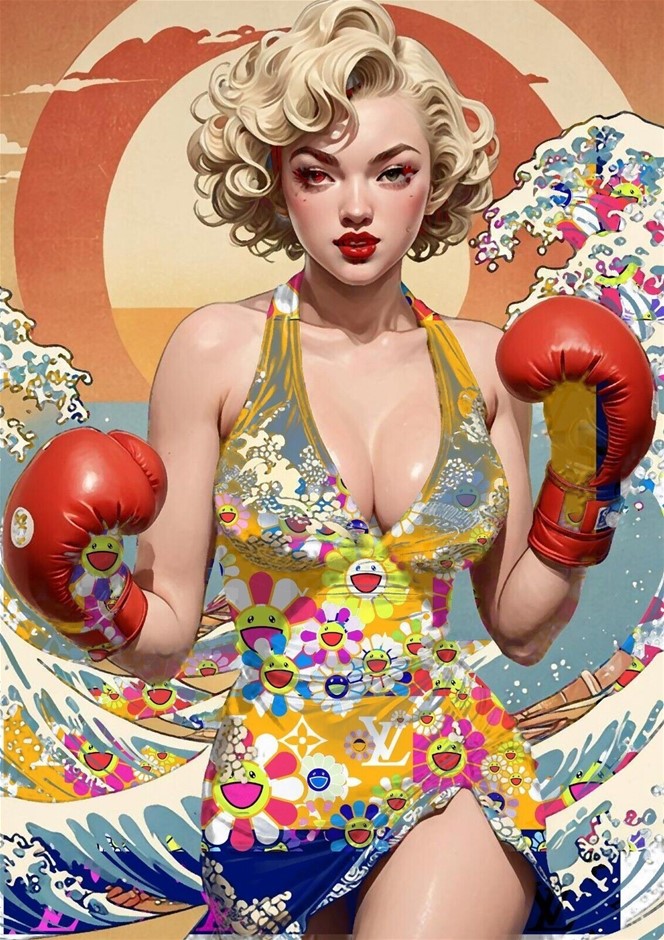 Death NYC Ltd Ed. Signed Graffiti Pop Art Print
