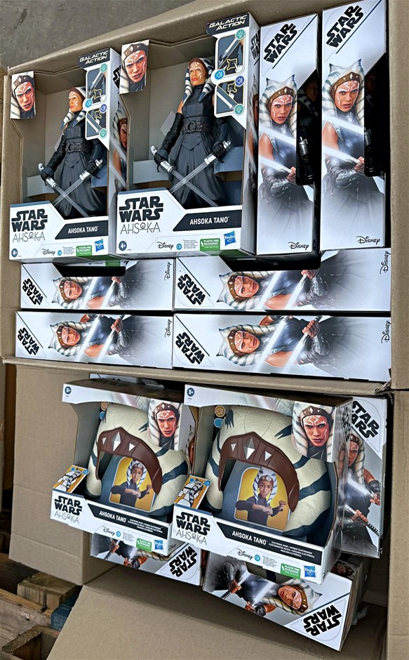 STAR WARS Galactic Action Ahsoka Tano, 12 Pieces 12-Inch Scale Star Wars Ac