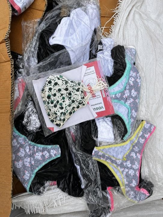GENERAL MERCHANDISE BUNDLE: Assorted Coloured Underwear, Novelty Toys, Kids