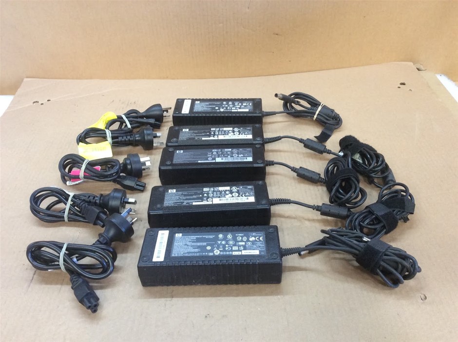 HP AC Adapter HSTNN-HA01 135W Power Supply (Lot of 5)