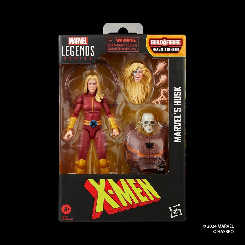 2 X MARVEL LEGENDS Series Marvel's Husk, X-Men Comics Collectible 6-Inch Sc