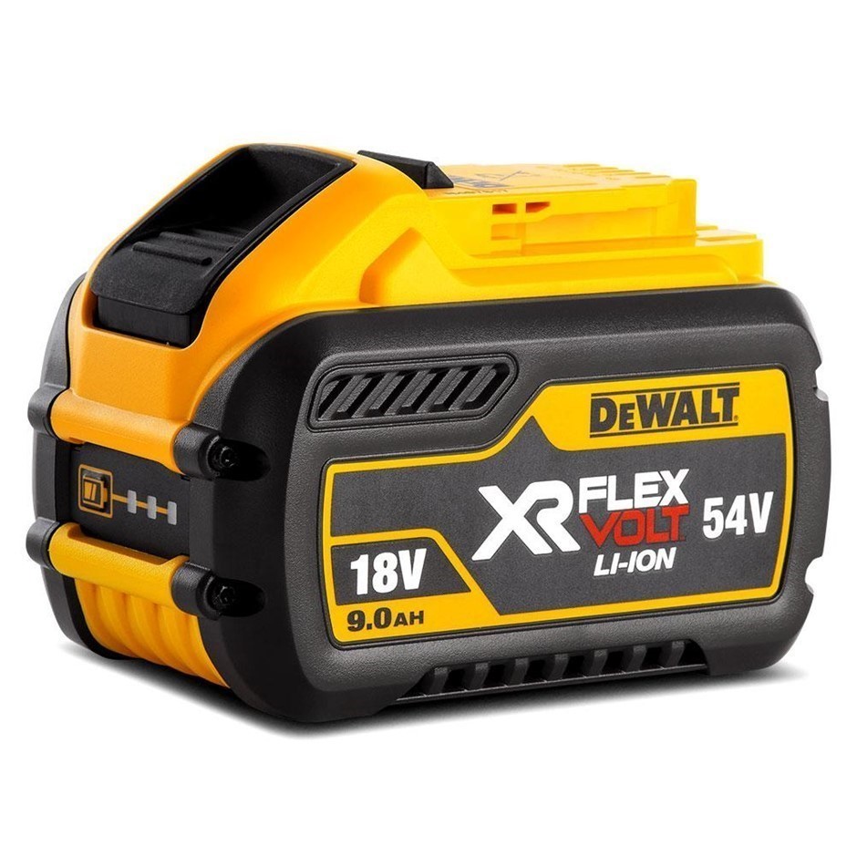 2 x DeWALT 18V-54V 9.0Ah Flexvolt Li-Ion Batteries. NB: Not Working, Minor