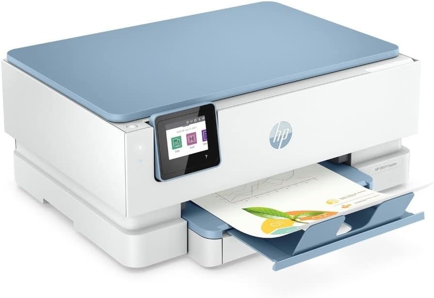HP Envy Inspire 7221E 3-in-1 A4 Photo Inkjet Printer+ #804 Ink Set