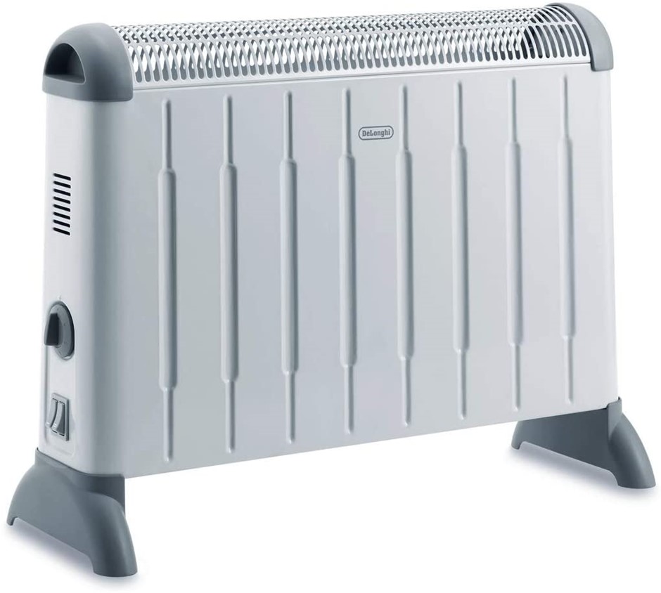 DELONGHI Portable Convection Heater, 2000W, HCM2030, Colour: White. NB: Min