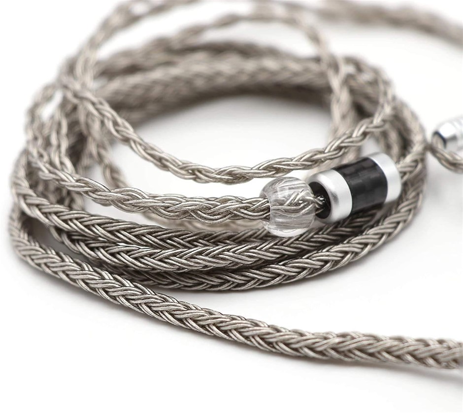 Linsoul Tripowin Zonie 16 Core Silver Plated Cable SPC Earphone Cable (Rece