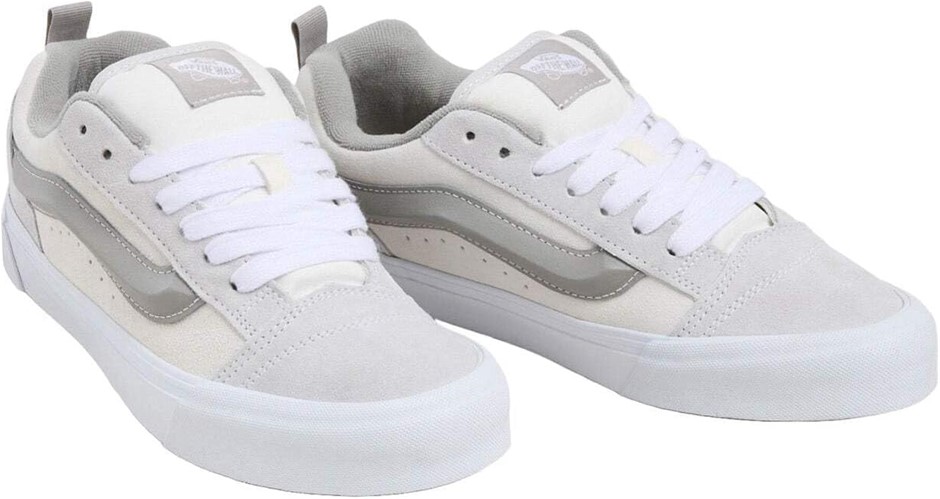 Vans Unisex Adult's Knu Skool Sneaker, Tri-Tone Block Light Gray, US M8W9.5