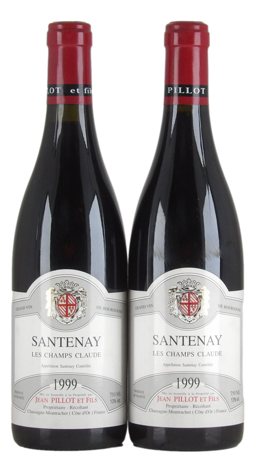 Domaine Jean-Marc Pillot Santenay Les Champs Claude 1999 (2x 750mL), France