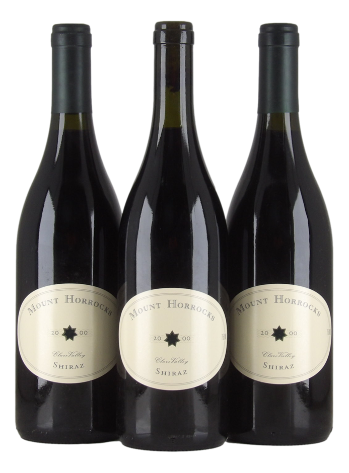 Mount Horrocks Shiraz 2000 (3x 750mL), Clare Valley