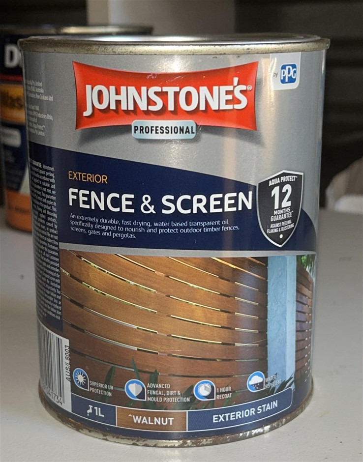 JOHNSTONE'S Exterior Oil Stain (1L) (Walnut)