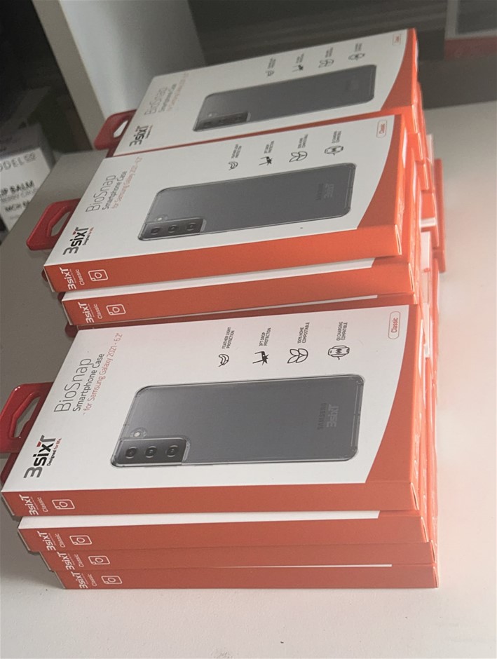 16x 3SIXT BioSnap Samsung Galaxy 2021 - 6.2" Cases