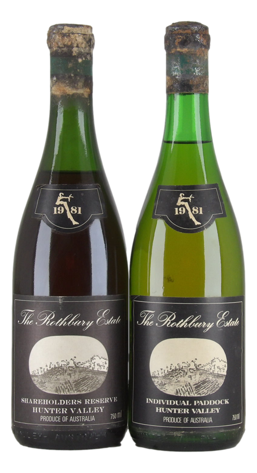 Mixed The Rothbury Estate 1981 Pack (2x 750mL) Hunter Valley