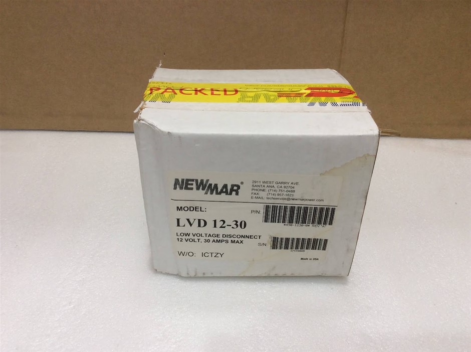 Newmar LVD 12-30 Low Voltage Disconnect Module - New