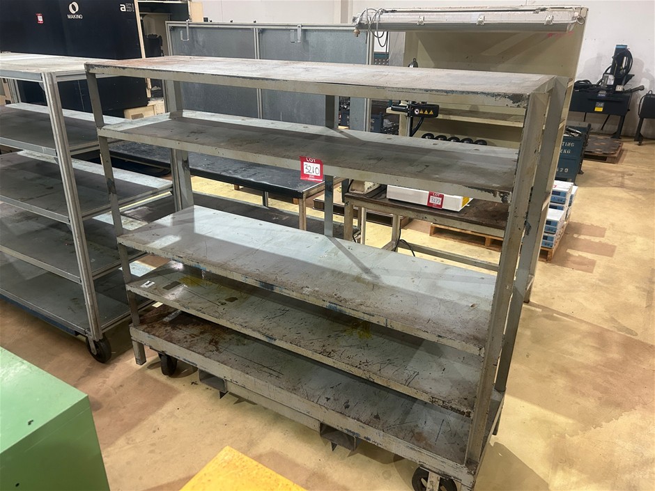 Mobile Steel Shelving Unit
