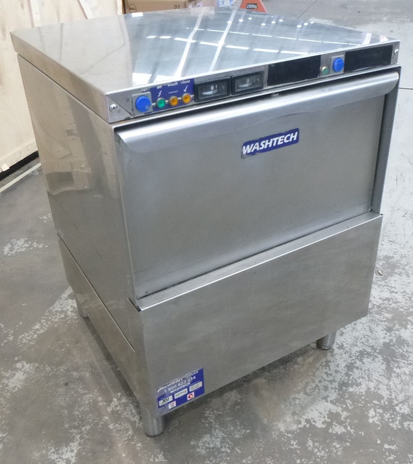 <p>Washtech Model- W/XU0001 Stainless Steel Freestanding Under bench Glass 