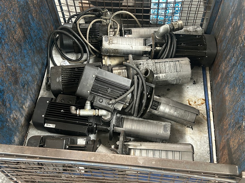6 x Assorted Coolant Pumps