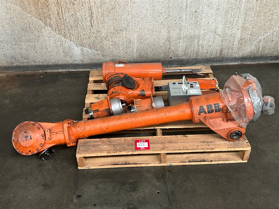 Pallet of Assorted ABB Robot Spare Parts