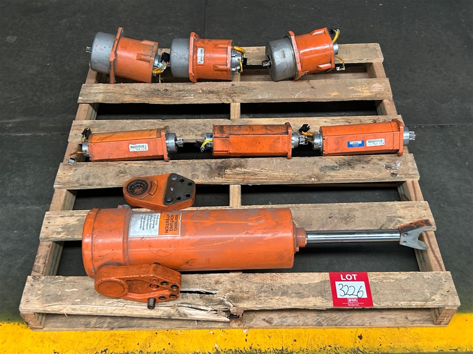 Pallet of Assorted ABB Robot Spare Parts