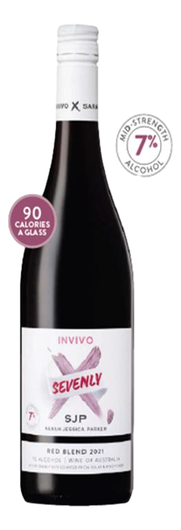 Invivo X Sevenly By SJP Red Blend 2021 (6x 750mL), Aus.