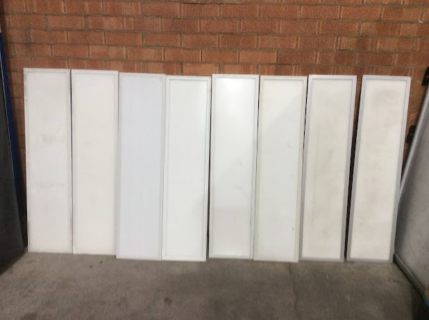 Pierlite&Atom AT9050/DL&Emerald Planet EP-PL LED Panel Light (Lot of 8)