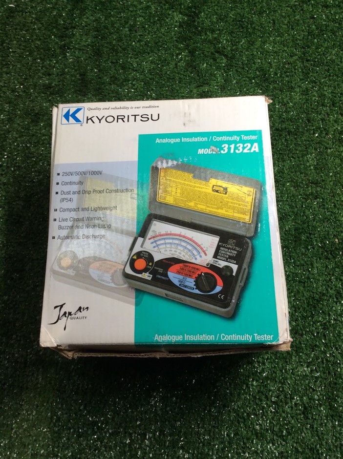 Kyoritsu 3132A Analogue Insulation / Continuity Tester