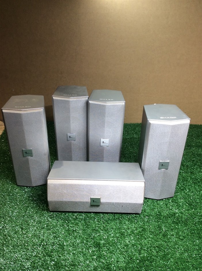 Sharp 5.1 Channel Speaker System