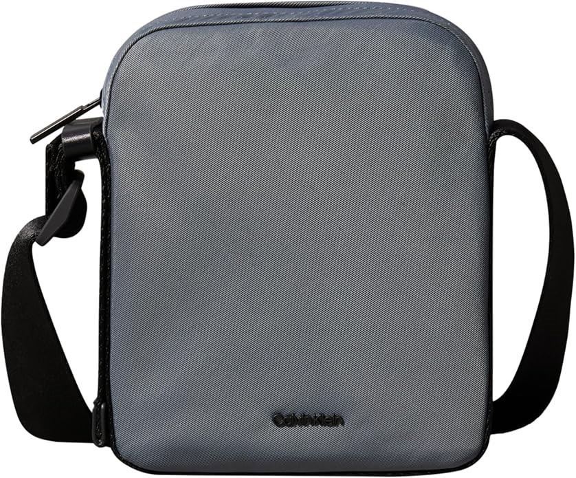 CALVIN KLEIN Men's Ease Reporter Crossbody, Blue, One Size. Buyers Note -