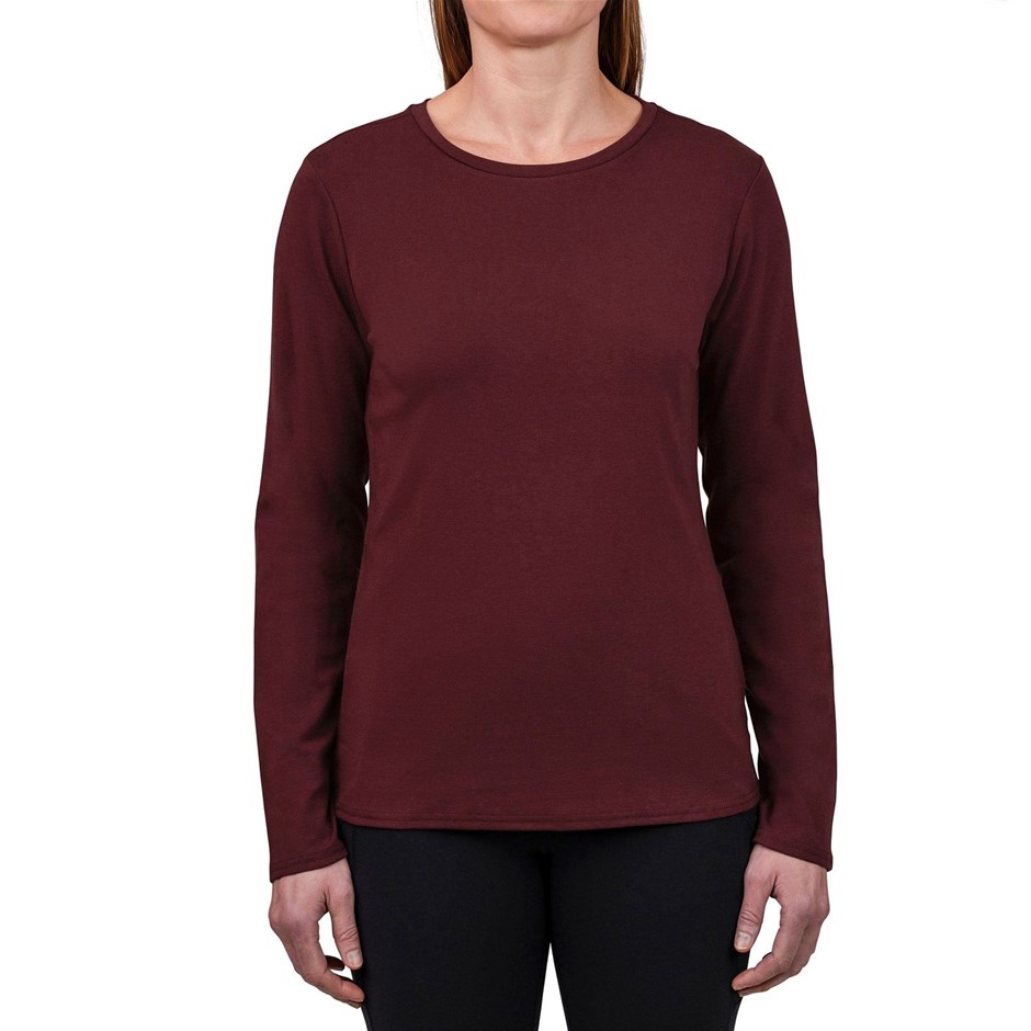 2 x SEG'MENTS Women's Supima Long Sleeve, Size L, Cotton, Port Royale. Buy