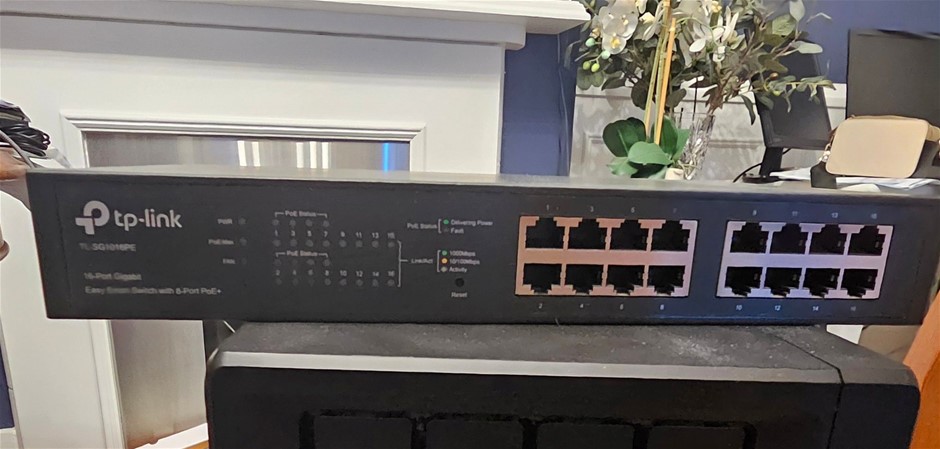 TP-Link TL-SG116E 16-Port Gigabit Easy Smart Switch