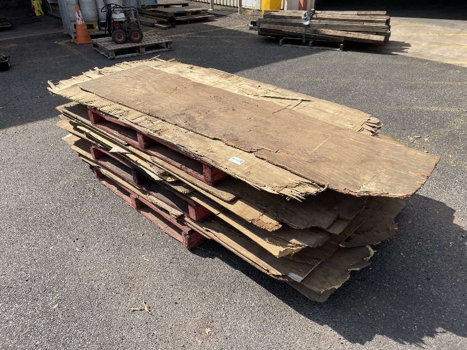 Pallet of Assorted Plywood