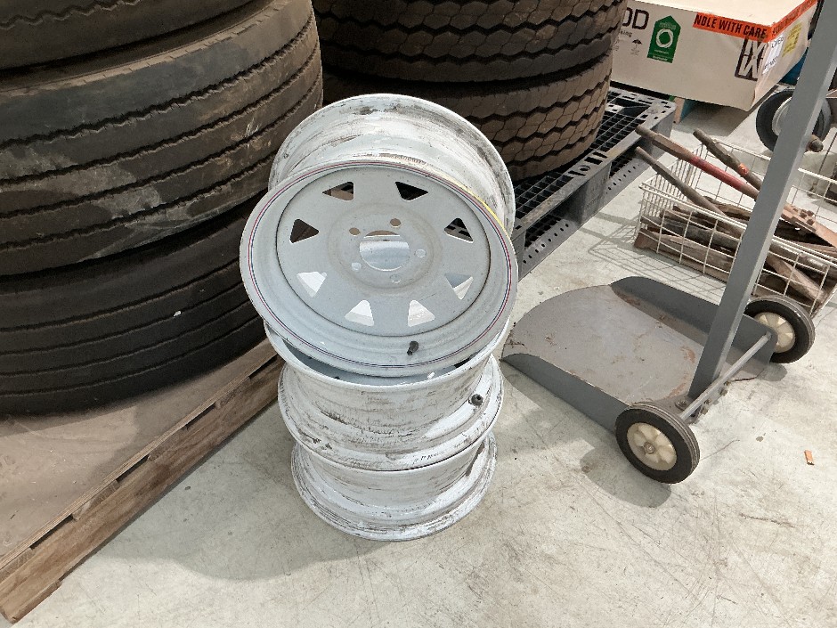 3x Steel Rims
