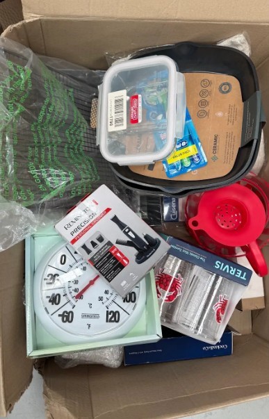 Assorted Mix of Household Items; Incl: Ceramic Cooking Surface, Tervis Glas