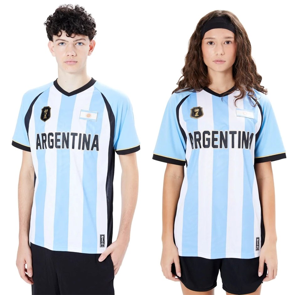 FIFA Unisex Jersey, Size XL, Argentina. NB: minor stain.
