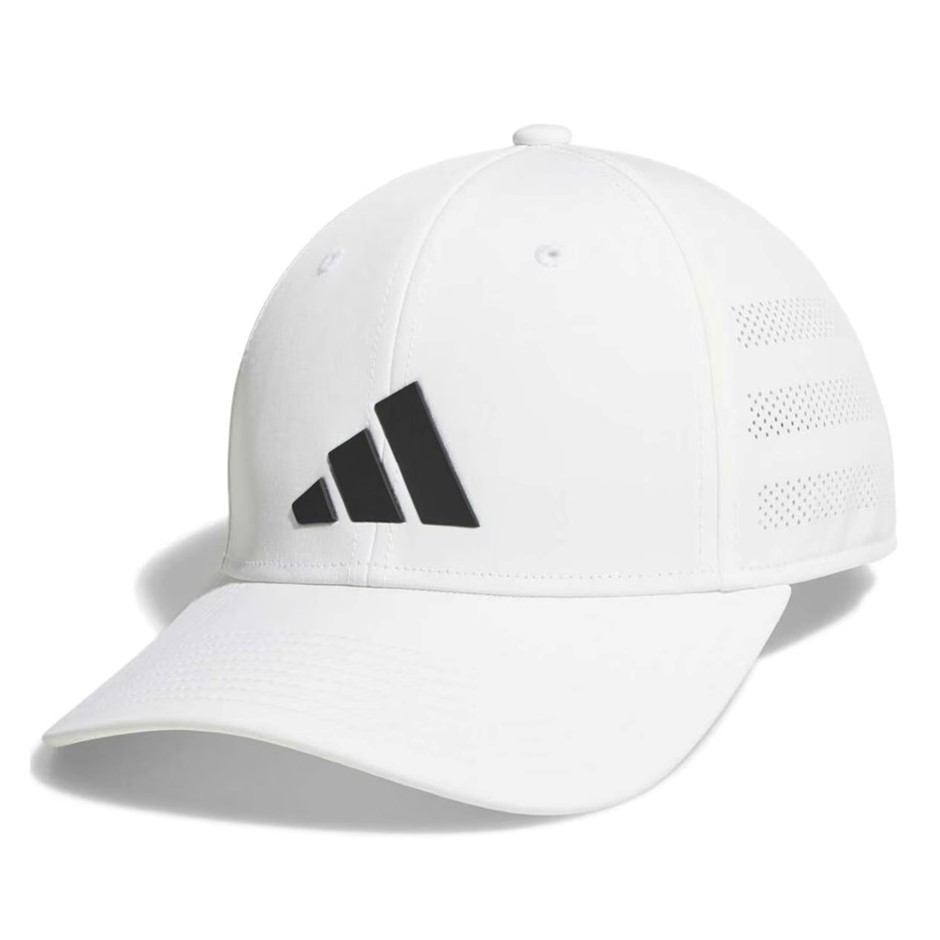 ADIDAS Men's Cap, S/M, White/Black, JK9599 (1819275). NB: foundation markin