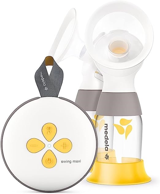 MEDELA Swing Maxi Double Electric Breast Pump, USB-Chargeable. NB: Used, no