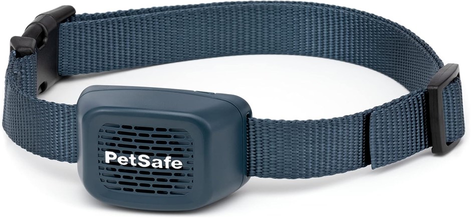 PETSAFE Audible Bark Collar, Navy. NB: Minor Use, Strap is a bit Frayed, Un