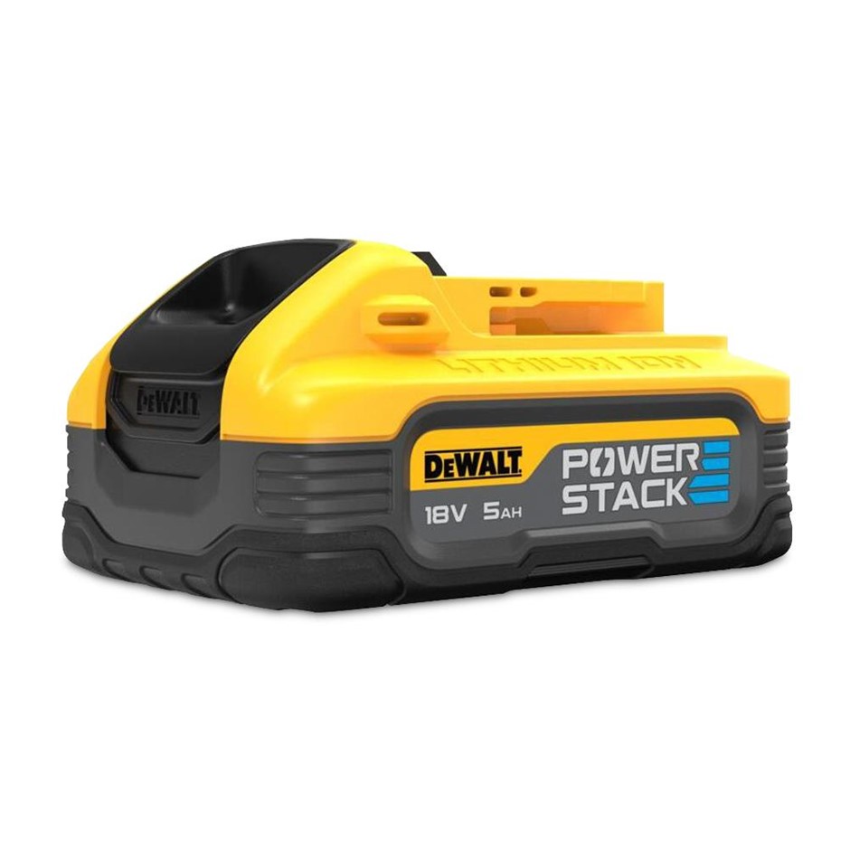 DeWALT 18V 5.0Ah XR Li-ion Compact PowerStack Battery. NB: Minor use & Not