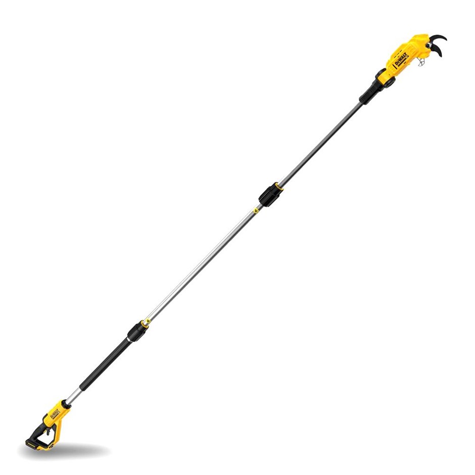 DeWALT 18V XR Li-ion Cordless 38mm Pole Pruner - Skin Only. NB: Minor use.