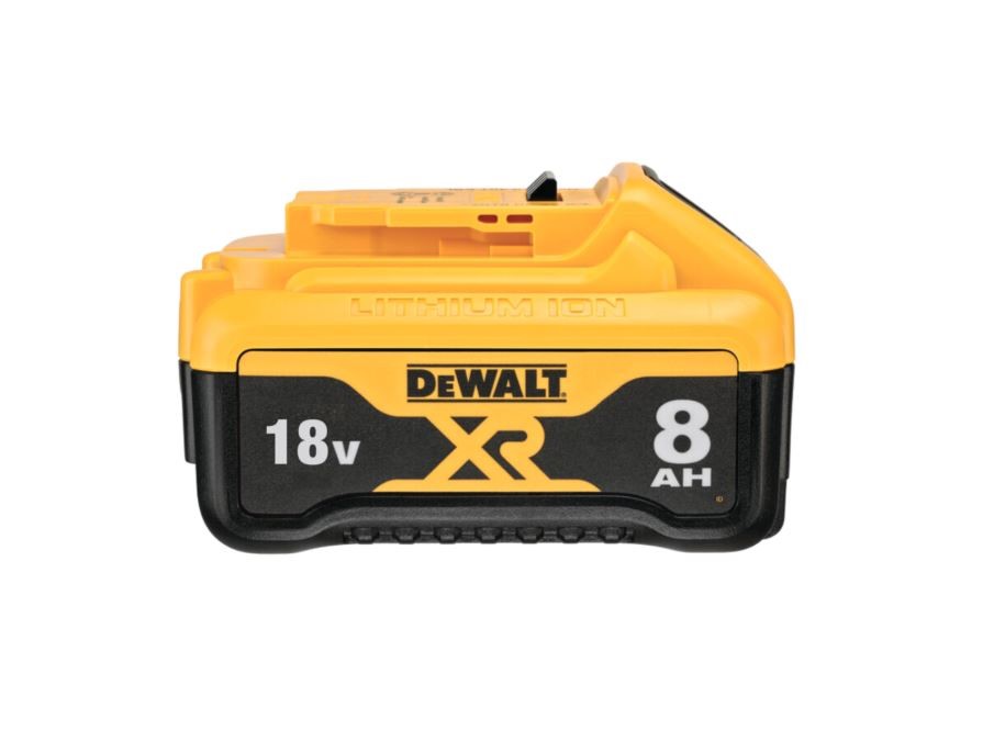 2 x DeWALT 18V 8.0Ah XR Li-Ion Cordless Slide Batteries. NB: Not Working, H