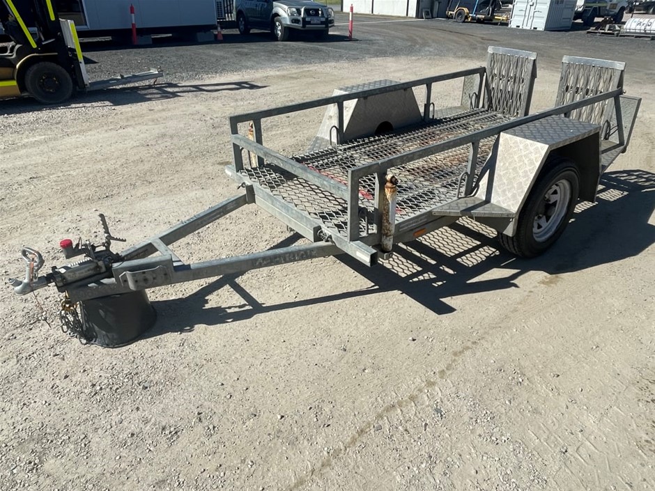 2012 PBL Tilt Plant Trailer Trailling Single Axle Trailer