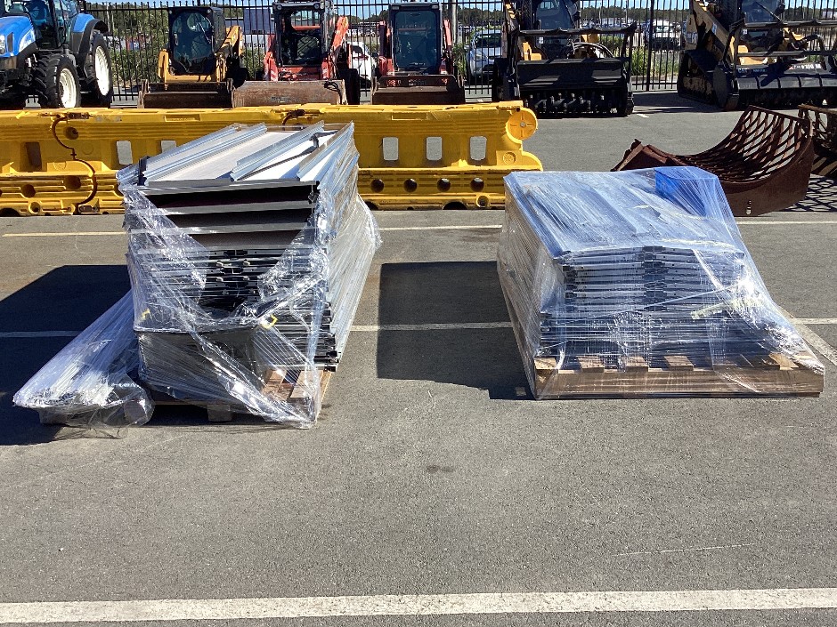 Qty Assorted Shelving Components & Fittings x 2 Pallets