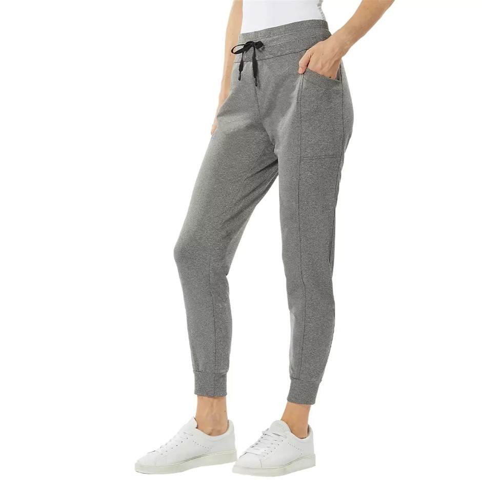 32 DEGREES HEAT Women's Pants, Size 2XL, Polyester / Elastane, Heather Grey