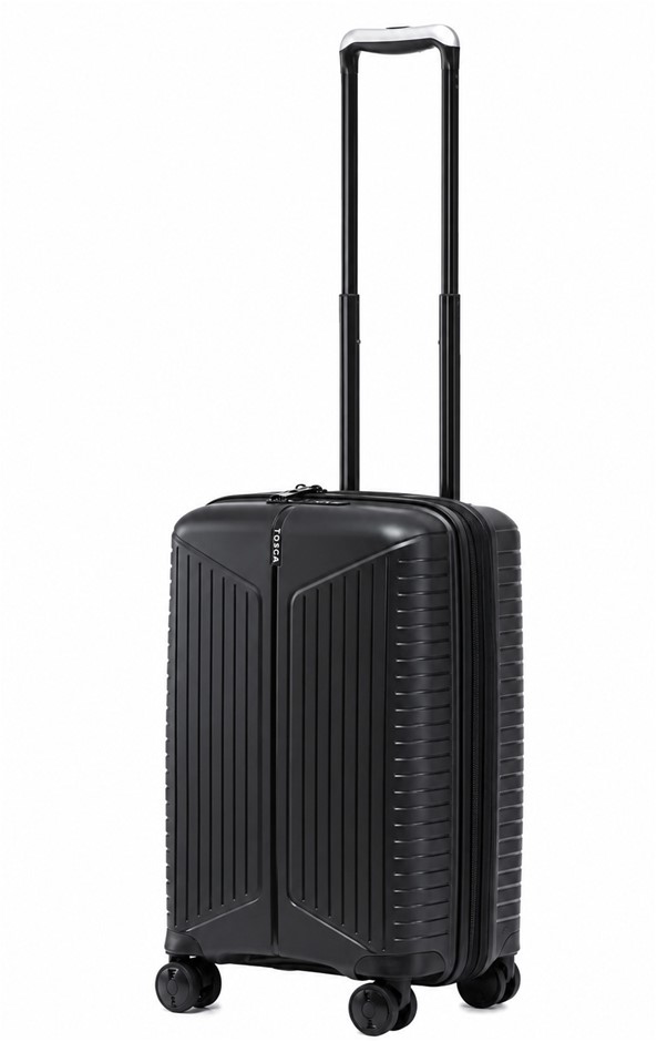 TOSCA Nova Hardside Luggage, Carry-on, Small: 55cm, Black
