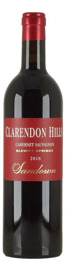 Clarendon Hills Sandown Cabernet Sauvignon 2018 (6x 750mL) Blewitt Springs