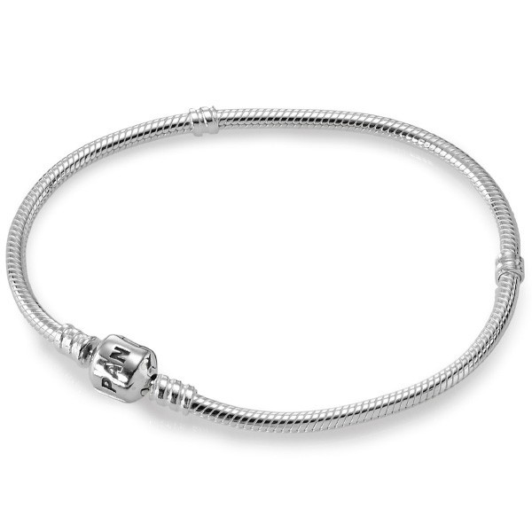 Classic Moments Silver Bracelet, Pandora Lock