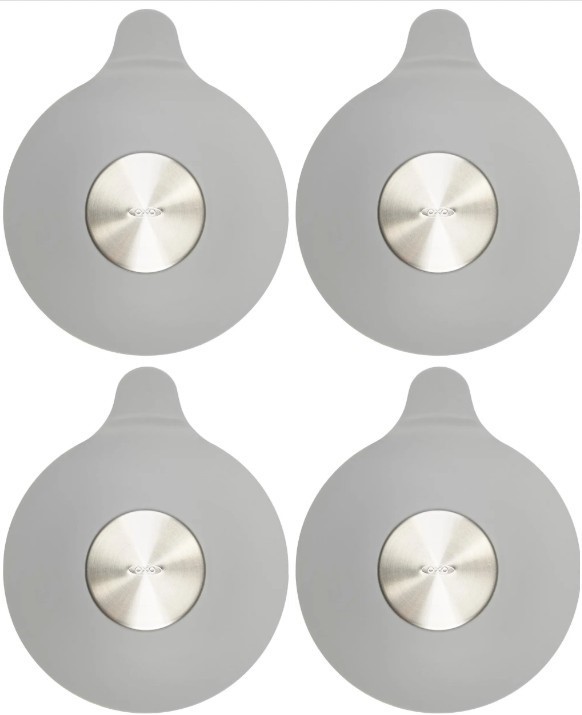 4x OXO Good Grips Tub Stopper, Grey