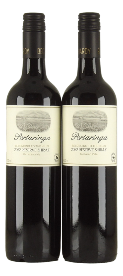 Pertaringa Belonging To The Hills Reserve Shiraz 2022 (2x 750mL).