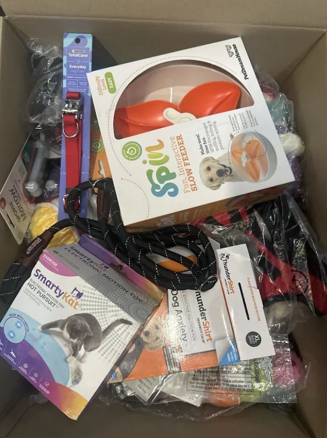 Full box assorted pet supply