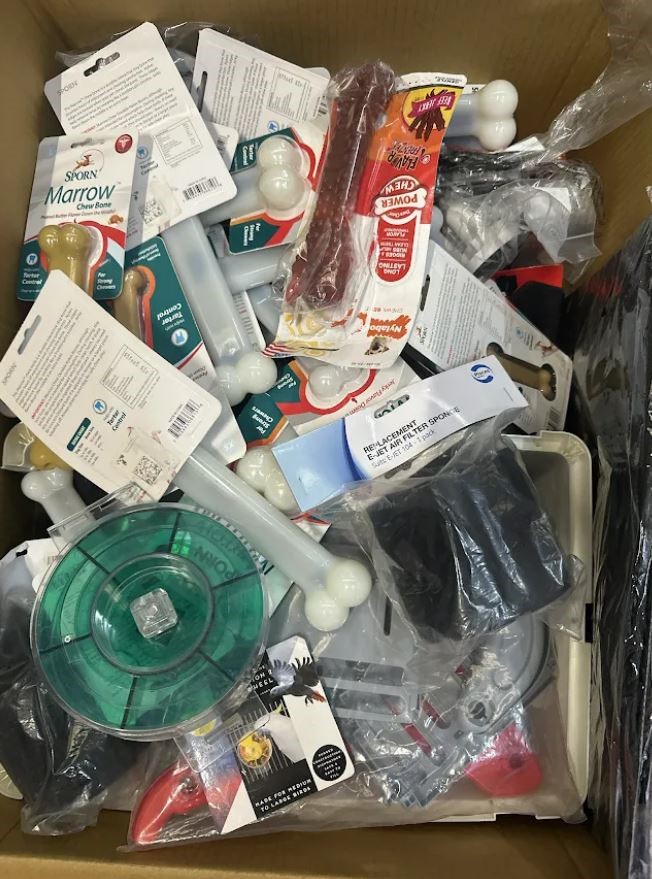 Full box assorted pet supply