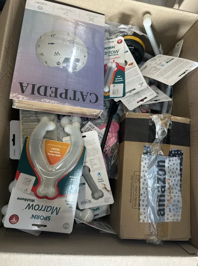 Full box assorted pet supply